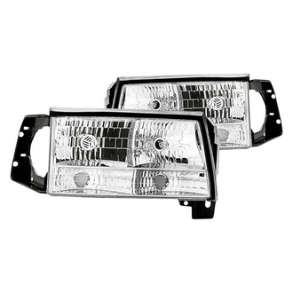 Replacement - Driver and Passenger Side Headlight Set (Standard Line)