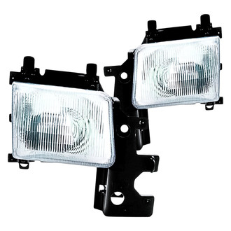 Replacement - Driver and Passenger Side Headlight Set (Standard Line)
