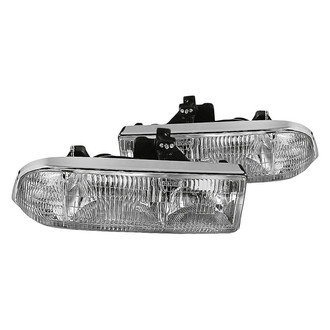 Replacement - Driver and Passenger Side Headlight Set (CAPA Certified)