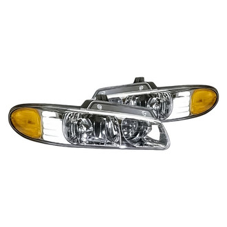 Replacement - Driver and Passenger Side Headlight Set (Standard Line)