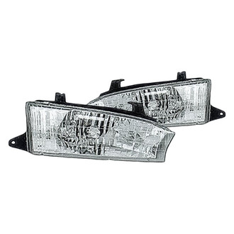 Replacement - Driver and Passenger Side Headlight Set (Standard Line)