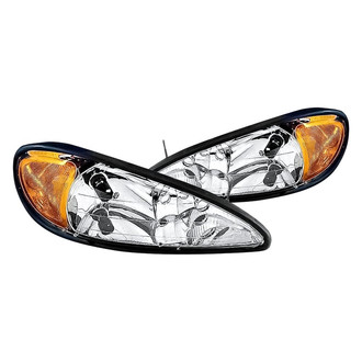 Replacement - Driver and Passenger Side Headlight Set (CAPA Certified)