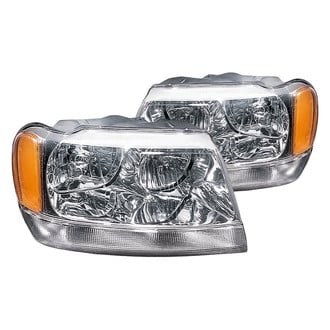 Replacement - Driver and Passenger Side Headlight Set (Standard Line)