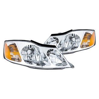 Replacement - Driver and Passenger Side Headlight Set (Standard Line)