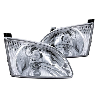 Replacement - Driver and Passenger Side Headlight Set (Standard Line)
