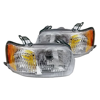 Replacement - Driver and Passenger Side Headlight Set (CAPA Certified)