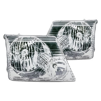 Replacement - Driver and Passenger Side Headlight Set (CAPA Certified)