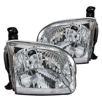 Replacement - Driver and Passenger Side Headlight Set (CAPA Certified)