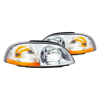 Replacement - Driver and Passenger Side Headlight Set (Standard Line)