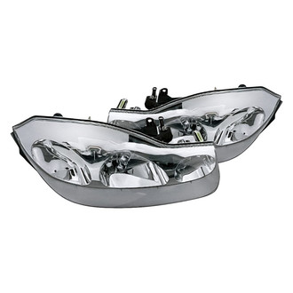 Replacement - Driver and Passenger Side Headlight Set (Standard Line)