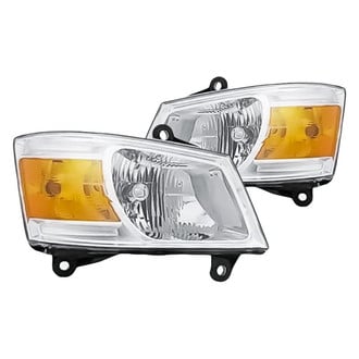 Replacement - Driver and Passenger Side Headlight Set (Standard Line)