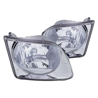 Replacement - Driver and Passenger Side Headlight Set (Standard Line)