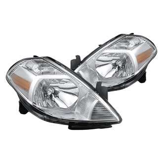 Replacement - Driver and Passenger Side Headlight Set (CAPA Certified)