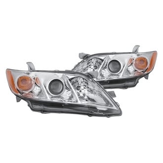 Replacement - Driver and Passenger Side Headlight Set Lens and Housing (CAPA Certified)