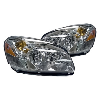 Replacement - Driver and Passenger Side Headlight Set (CAPA Certified)