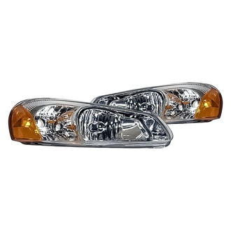 Replacement - Driver and Passenger Side Headlight Set (CAPA Certified)