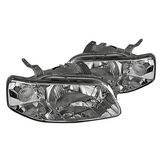 Replacement - Driver and Passenger Side Headlight Set (CAPA Certified)
