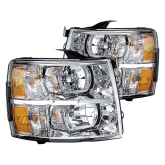 2012 Chevy Silverado Custom & Factory Headlights – CARiD.com