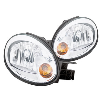 Replacement - Driver and Passenger Side Headlight Set (Standard Line)