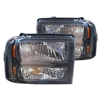 Replacement - Driver and Passenger Side Headlight Set (Standard Line)