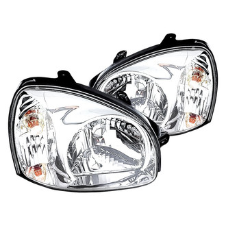 Replacement - Driver and Passenger Side Headlight Set (Standard Line)
