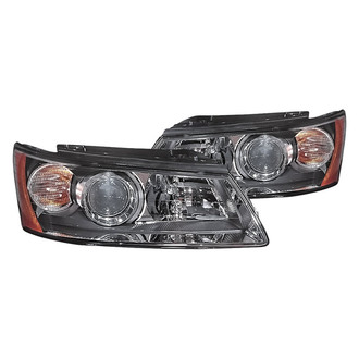 Replacement - Driver and Passenger Side Headlight Set (Standard Line)