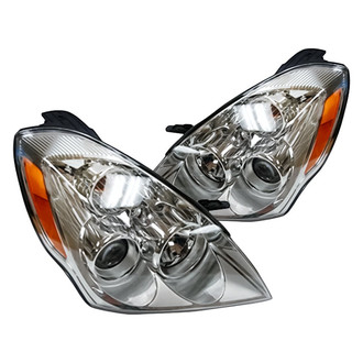 Replacement - Driver and Passenger Side Headlight Set (Standard Line)