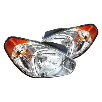 Replacement - Driver and Passenger Side Headlight Set (CAPA Certified)