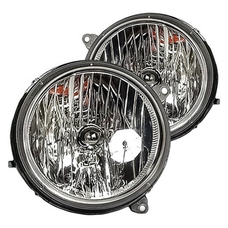 Replacement - Driver and Passenger Side Headlight Set (Standard Line)