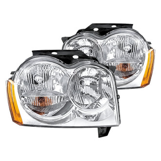 Replacement - Driver and Passenger Side Headlight Set (CAPA Certified)