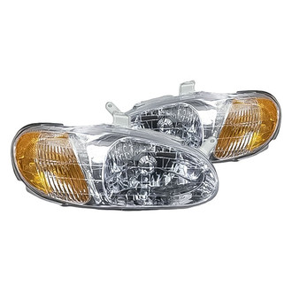 Replacement - Driver and Passenger Side Headlight Set (Standard Line)