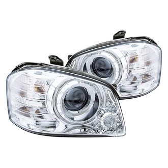 Replacement - Driver and Passenger Side Headlight Set (CAPA Certified)