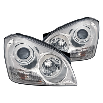 Replacement - Driver and Passenger Side Headlight Set (CAPA Certified)