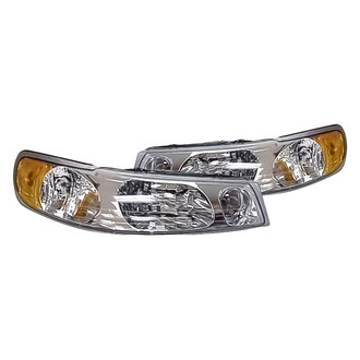 Replacement - Driver and Passenger Side Headlight Set (Standard Line)