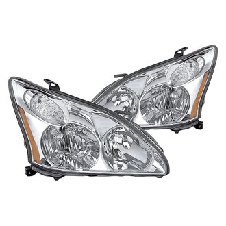 Replacement - Driver and Passenger Side Headlight Set (Standard Line)