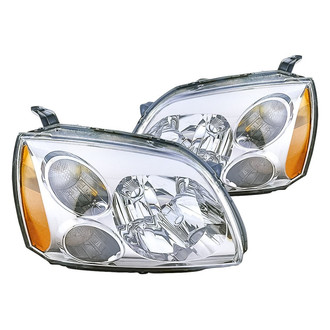 Replacement - Driver and Passenger Side Headlight Set (Standard Line)