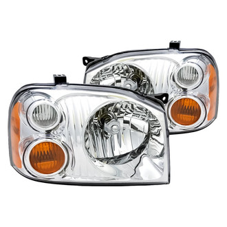 Replacement - Driver and Passenger Side Headlight Set (CAPA Certified)