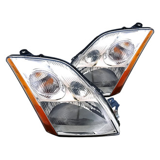 Replacement - Driver and Passenger Side Headlight Set (Standard Line)