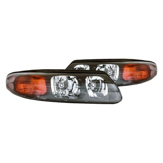 Replacement - Driver and Passenger Side Headlight Set (CAPA Certified)