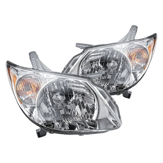 Replacement - Driver and Passenger Side Headlight Set (Standard Line)