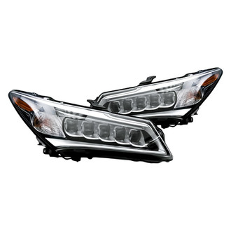 Replacement - Driver and Passenger Side Headlight Set (CAPA Certified)