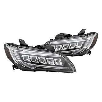 Replacement - Driver and Passenger Side Headlight Set (CAPA Certified)