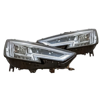 Replacement - Driver and Passenger Side Headlight Set (CAPA Certified)