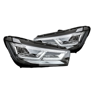 Replacement - Driver and Passenger Side Headlight Set (Standard Line)
