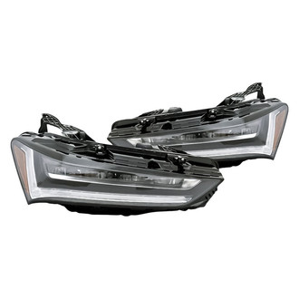 Replacement - Driver and Passenger Side Headlight Set (CAPA Certified)