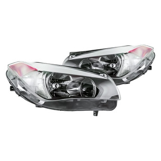 Replacement - Driver and Passenger Side Headlight Set (CAPA Certified)