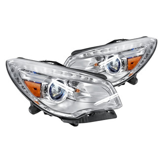 Replacement - Driver and Passenger Side Headlight Set (CAPA Certified)