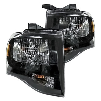Replacement - Driver and Passenger Side Headlight Set (CAPA Certified)