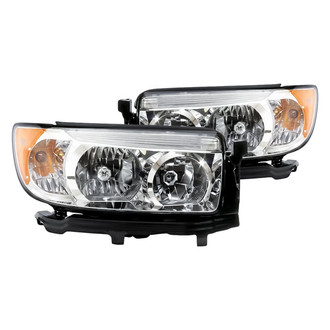 Replacement - Driver and Passenger Side Headlight Set (CAPA Certified)