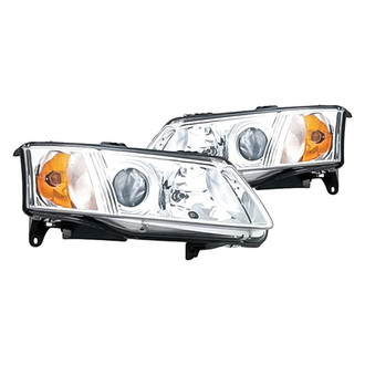 Replacement - Driver and Passenger Side Headlight Set (CAPA Certified)